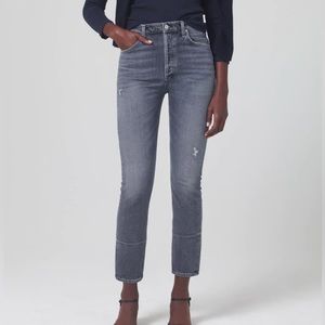BNWOT citizens of humanity jolene grey jeans